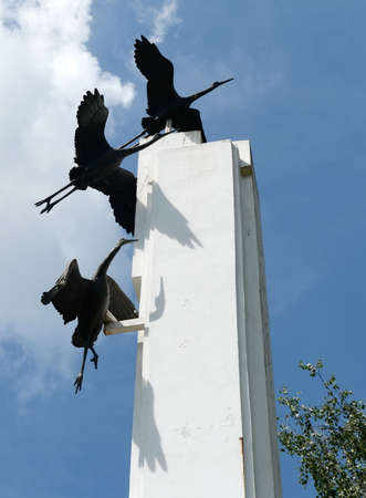 Monument accidents in Yaroslavlの写真素材