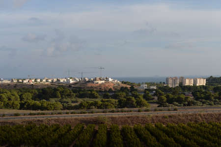 Coast of the Costa Blanca in Orihuela Costa. Spain