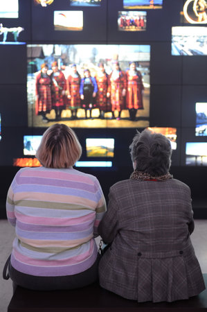 Photo exhibition The main shots of the country. TASS opens photo archives in the Moscow Central...