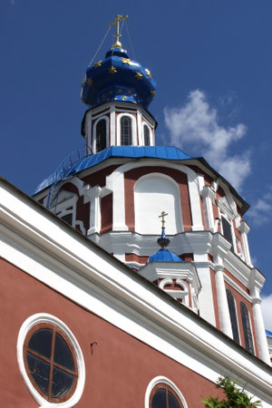 Church in honor of the Nativity of the Virgin in Kalugaのeditorial素材