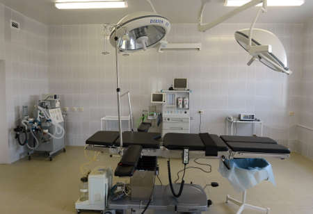 Operating room in a prison hospital in the Tver regionのeditorial素材