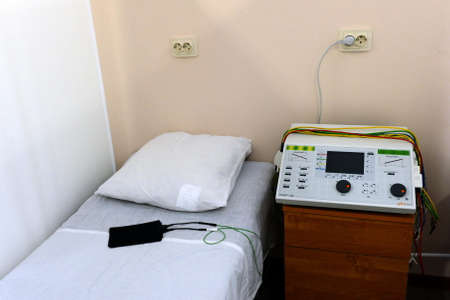 Physiotherapy room in a prison hospital in the Tver region