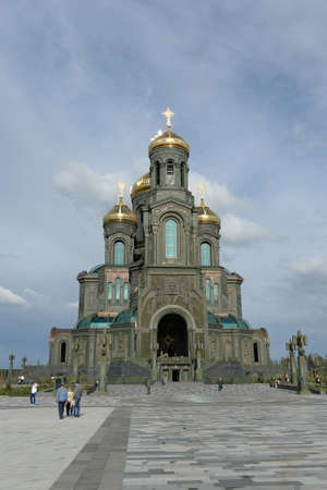 Russian Main temple of the Russian Armed Forces in the Park Patriot