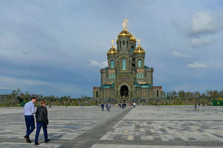Russian Main temple of the Russian Armed Forces in the Park Patriot