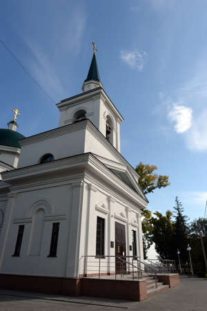 Church of the Holy Forerunner and Baptist John in Nagorny Park of Barnaulのeditorial素材