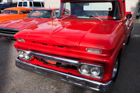 American Classic Cars, Front Viewのeditorial素材