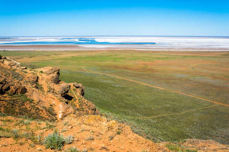 Mount Big Bogdo, Astrakhan region, Russia.