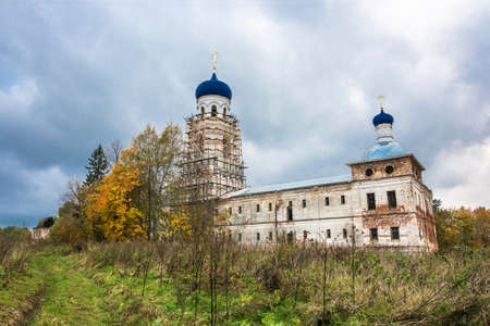 Restoration of the Bogoroditsky Monasteryの写真素材