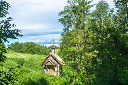 Bogorodskoe village, Galich district, Kostroma region, Russia.の写真素材