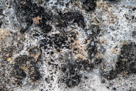 Abstract grunge background from stained and burned surface of metal.