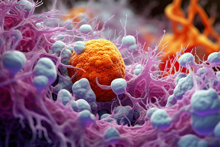 Cancer Cell Illustrationの素材