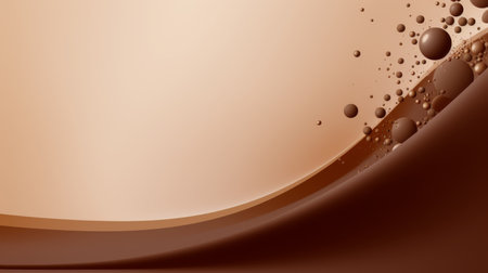 Abstract Chocolate Background with Copy Spaceの素材