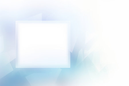 Abstract Frame Polygon White and Blue Backgroundの素材