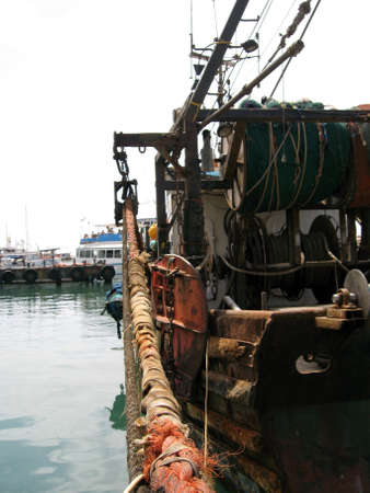 Ship rope seaの写真素材