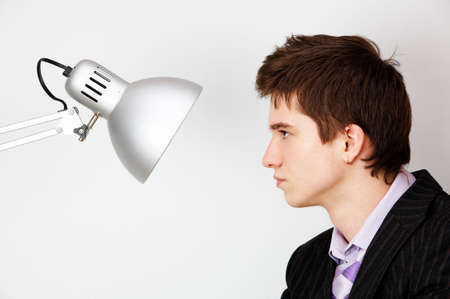 opposition. concept imageの写真素材