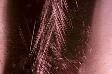 Scratched copper background