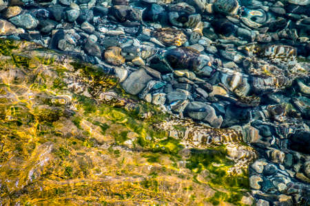 Water rocksの写真素材