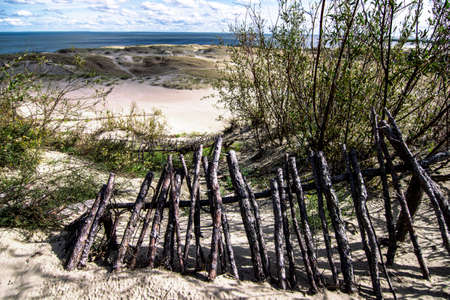 Lithuania, Parnidis Duneの写真素材