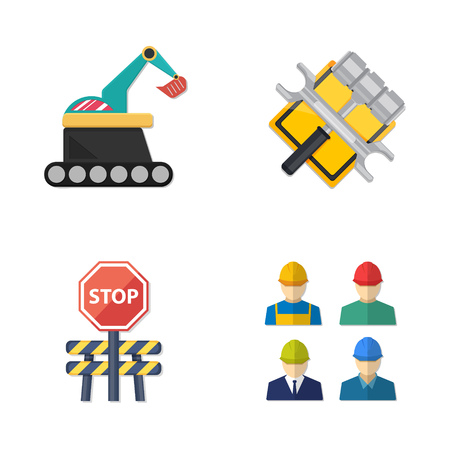 road Iconsのイラスト素材