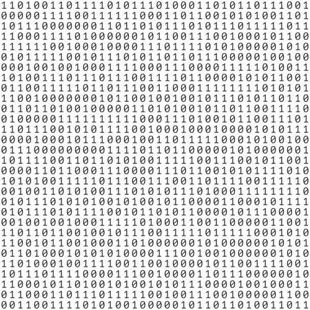 Vector Abstract binary code backgroundのイラスト素材