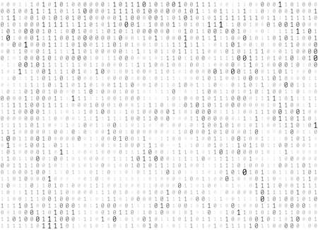 Vector - Abstract Matrix Background. Binary Computer Code. Coding / Hacker concept. Vector Background Illustration.のイラスト素材