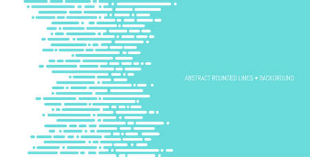 Seamless Texture vector background with copy space, with regular rounded lines changing from white to blue.のイラスト素材