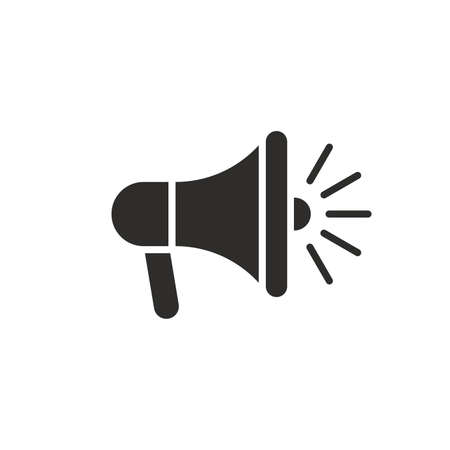 megaphone icon illustrationのイラスト素材