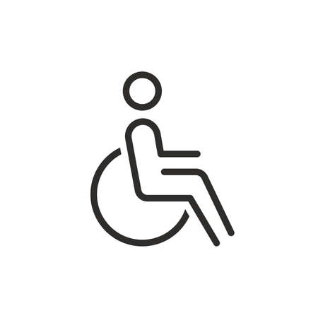 Disability icon from collectionのイラスト素材