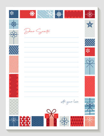 letter to santaのイラスト素材