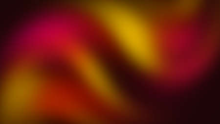 Pink, red, yellow, orange and black color blurred footage. Twisted background with smooth movement of the gradient in the frame for logo or as a backgroundの写真素材