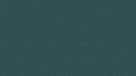 White tiny snow that twirl and fall down on tidewater green background. Merry Christmas, winter holiday and Happy New Year greeting concept with copy spaceの写真素材