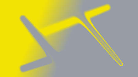 Mesh blurred gradient lines of fire yellow and gray colors with copy space for graphic design,...