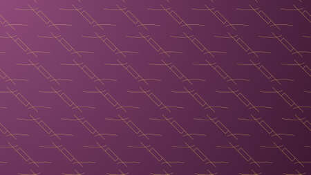 Geometric pattern where lines and shapes intersect with each other to form new patterns on purple...