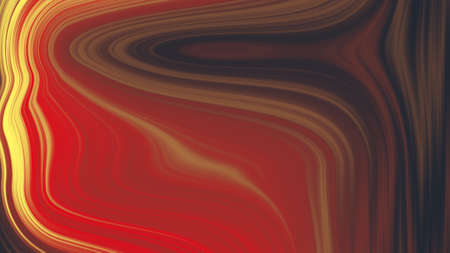 Fluid vibrant gradient of red yellow black brown colors with smooth movement in the frame goes down...
