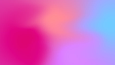 Blurred gradient gradation abstract background smooth transition of bright magenta purple very peri blue colors of 2022 year concept with smooth movement and copy spaceの写真素材