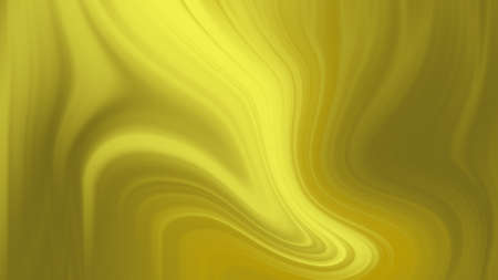 Fluid vibrant gradient of shades of yellow colors with smooth movement in the frame  fast turns left  with copy space. Abstract lines background conceptの写真素材