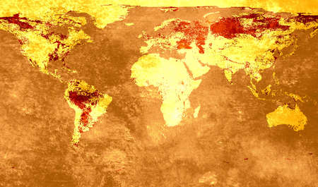 Map background in retro styleの写真素材