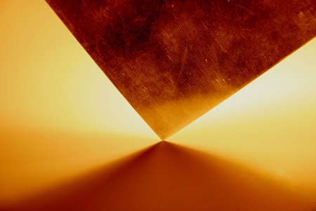 Lights geometry series. Abstract photo of technical paperの写真素材