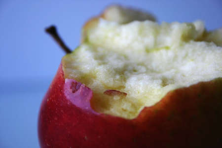 Delicious! Apple close-upの写真素材