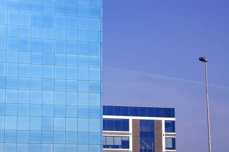 Modern Corporative building, detailed