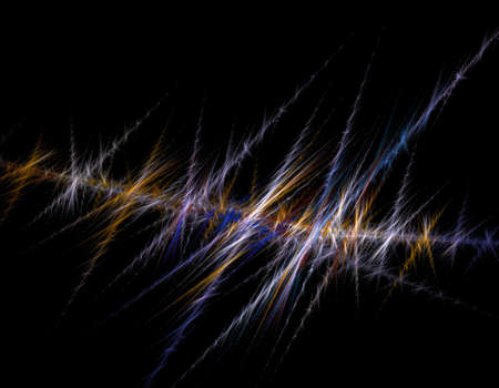 Digital painting. Abstract fractal designの写真素材