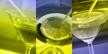 Martini collageの写真素材
