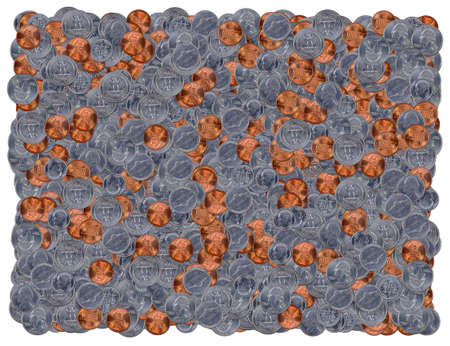 USA coins background. From The Business background series