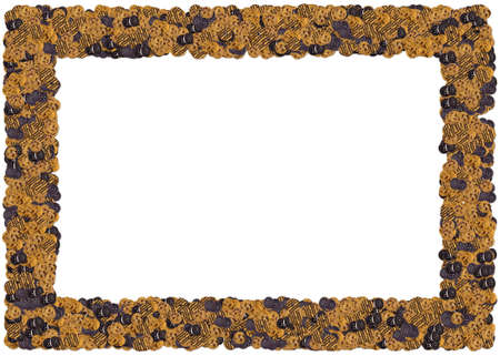 Cookies Frame. From The Food frames seriesの写真素材