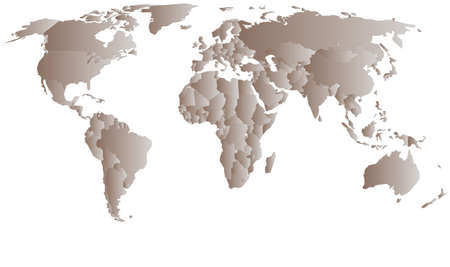 World map backgroundの写真素材