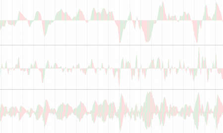 Chart background, currency exchange illustration