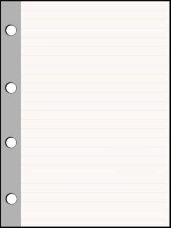 Vector blank lined notebook backgroundのイラスト素材