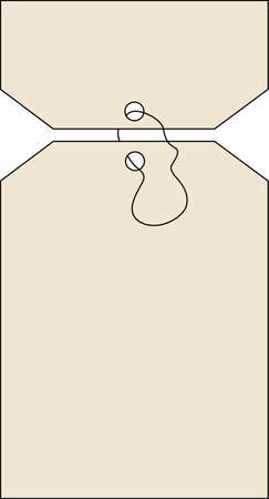 Vector blank tagのイラスト素材
