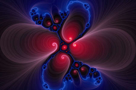 Abstract fractal color texture backgroundの写真素材