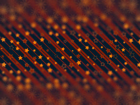 Striped and starry festive holiday backgroundの写真素材